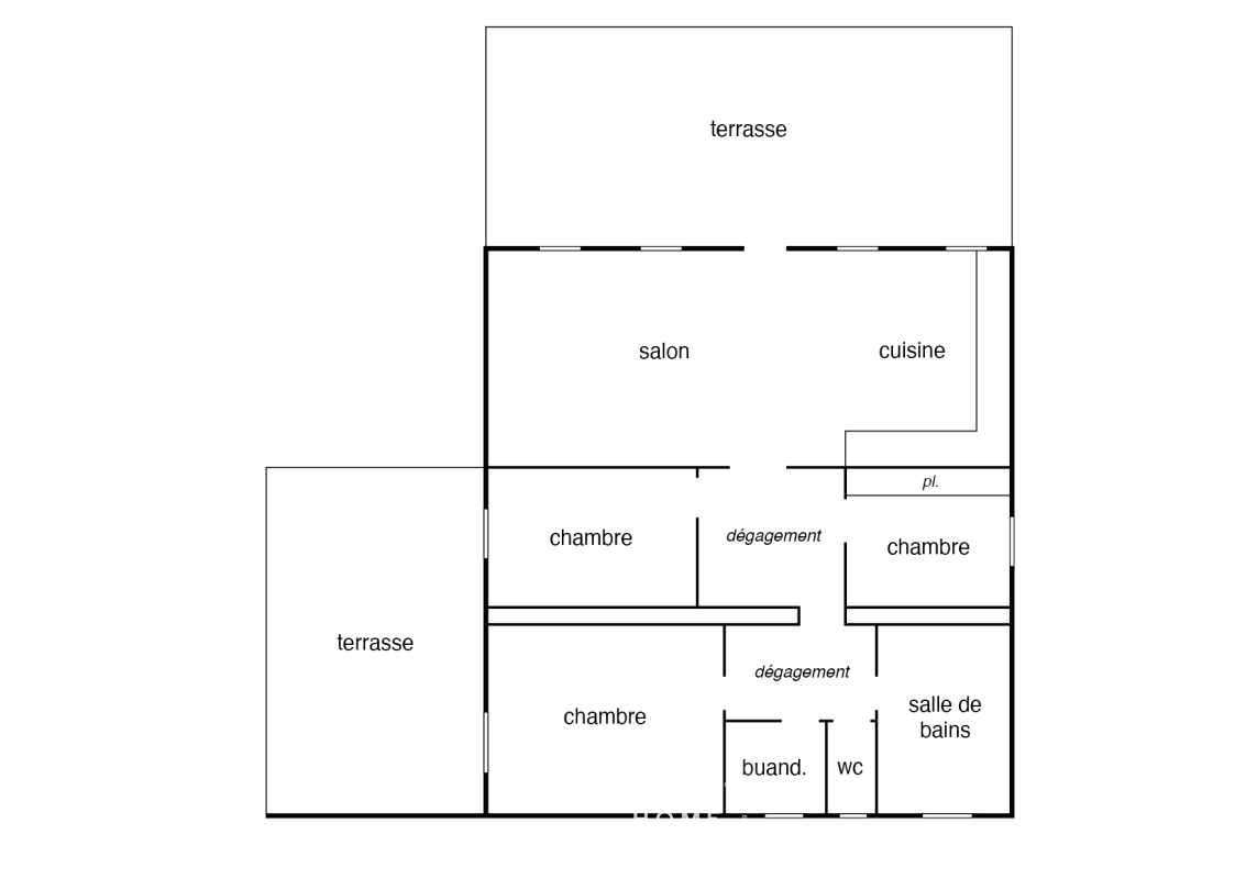 Achat Marseille 7 - Appartement - 3 pièces