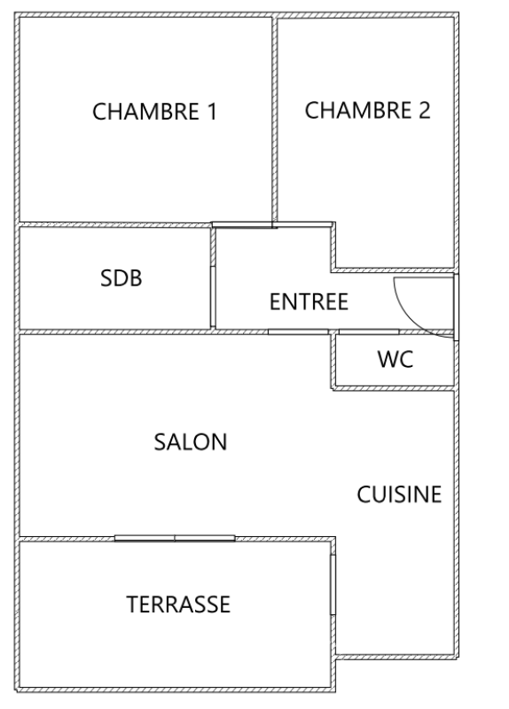 Achat Saint-Jean-de-Marsacq - Appartement - 3 pièces